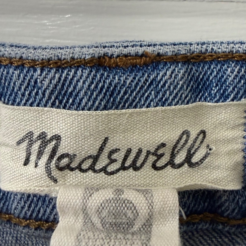 Madewell Curvy Perfect Vintage Wide Leg Jean Sz 31 Med Wash High Rise READ - Picture 3 of 5